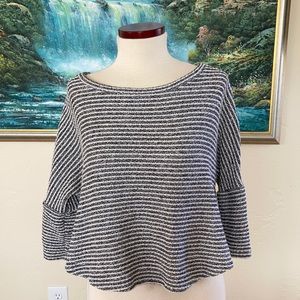Anthropologie Deletta XXSP Cropped Sweater.